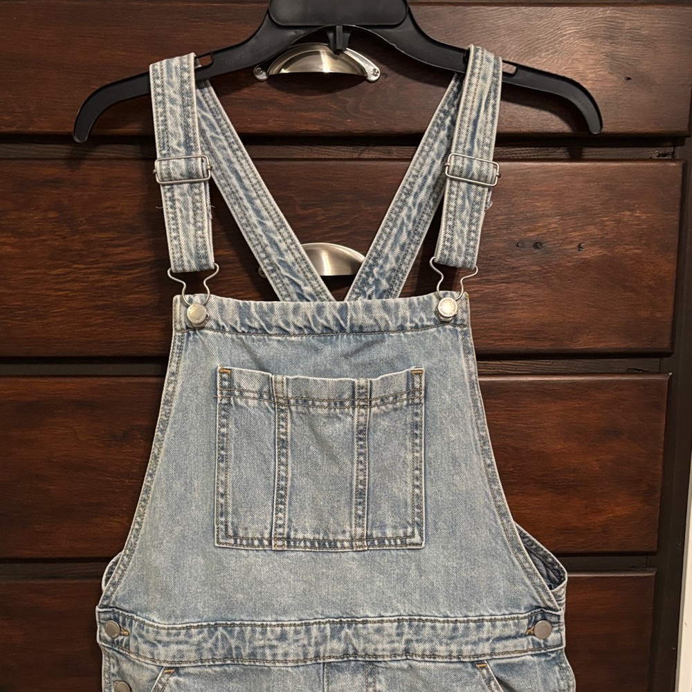 Universal Thread Light Blue Denim Overalls - Picture 2 of 6